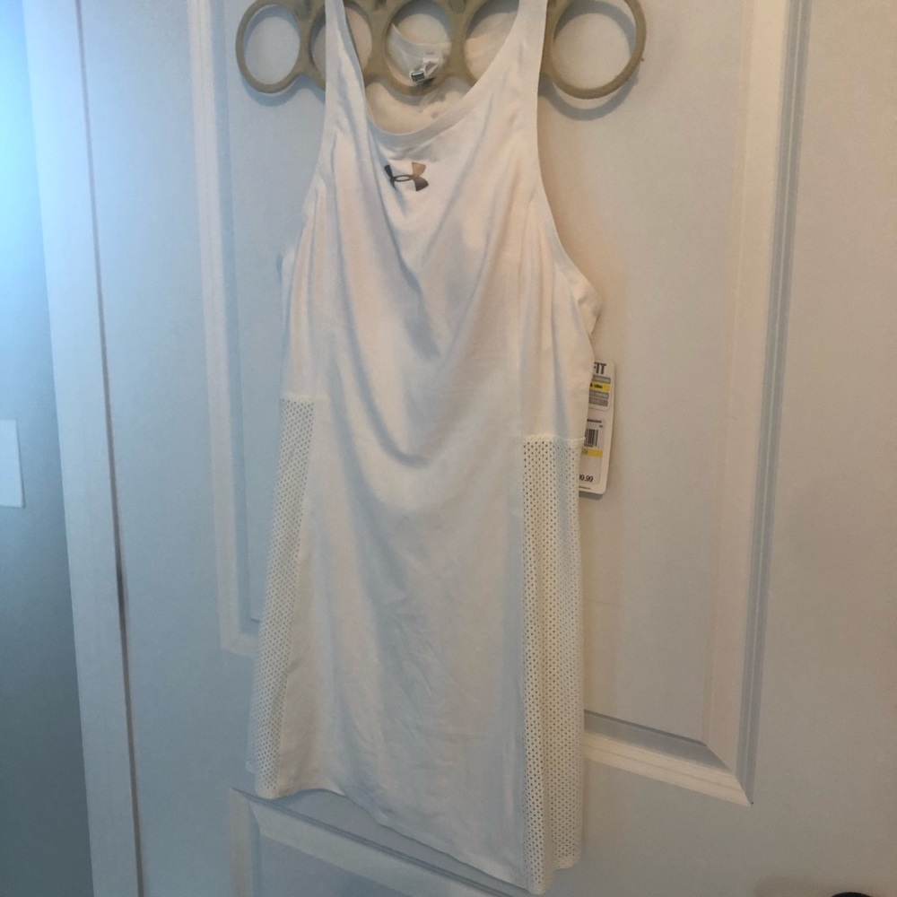 Under armory tennis dress new! Hits above knee